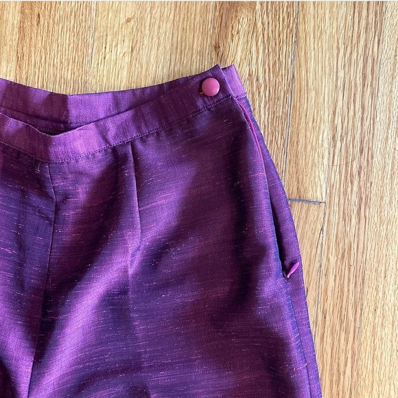 Tailored purple trousers (likely handmade) - Picture 2 of 3